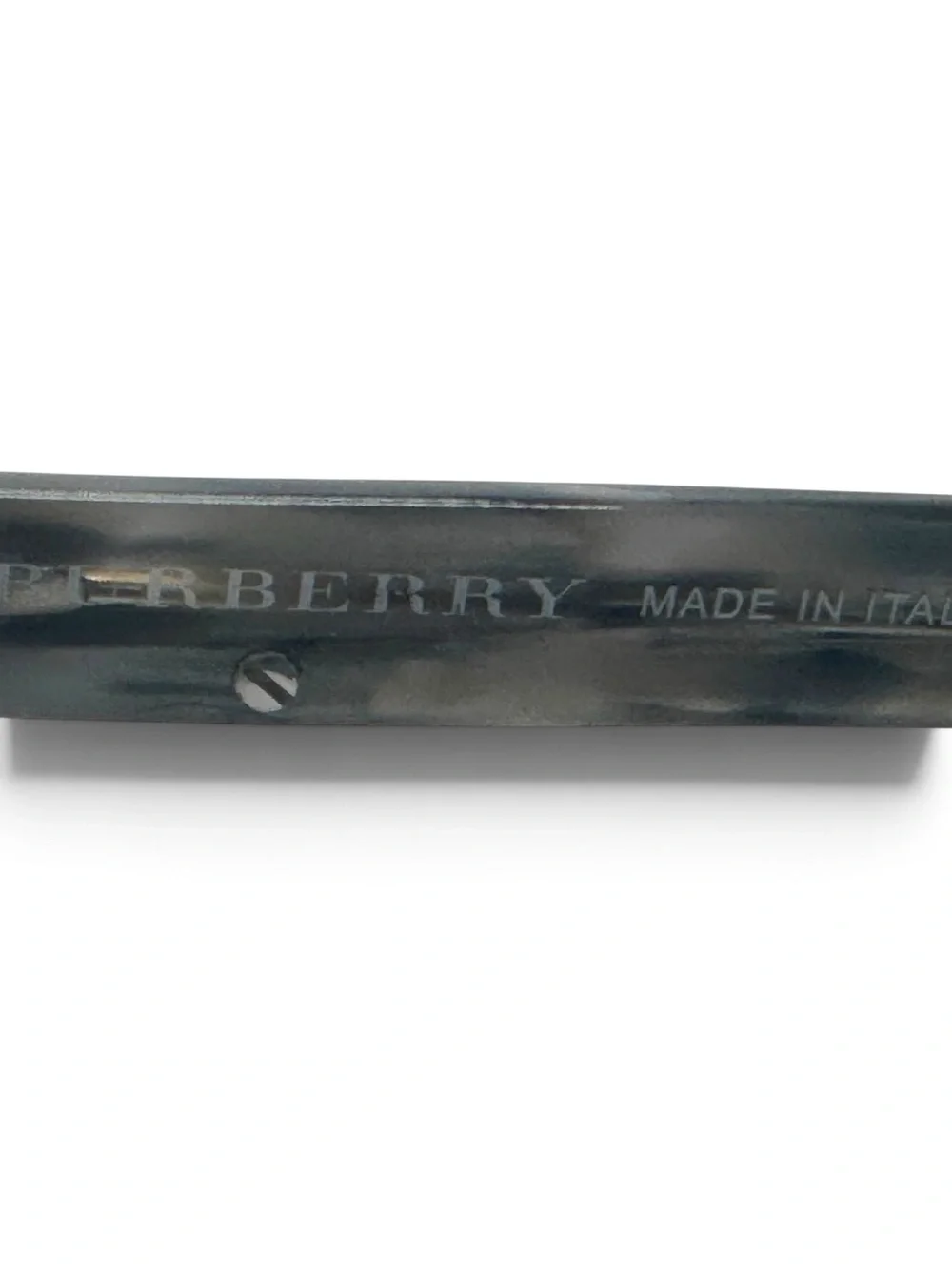 Burberry B2076 3145 Gray Black Rectangle Prescription Eyeglasses 52-16-135